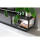 Grand ensemble tv gris anthracite moderne