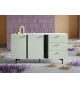 Buffet 2 portes 3 tiroirs coloris vert sauge