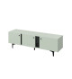 Meuble Télé vert sauge 165 cm 3 portes