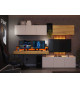 Ensemble bureau meuble TV et rangement