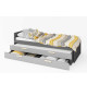 Lit 90x200 + tiroir-lit avec sommier et matelas