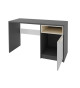 Bureau enfant gris graphite et gris clair