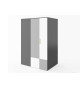 Armoire d'angle pour chambre d'enfant