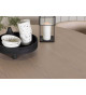 Table à manger ronde en bois 110 cm chêne chaulé