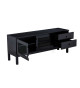 Meuble noir 150 cm pour téléviseur