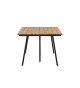 Table de jardin en bois d'acacia huilé 200 cm