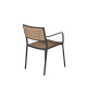 Chaises de jardin thermolaqués et polyrotin pas cher