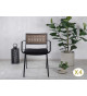 Chaises de jardin thermolaqués et polyrotin pas cher