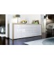 Buffet Laqué 10 Finitions Moderne / 4 portes 2 tiroirs