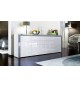 Buffet Laqué 10 Finitions Moderne / 4 portes 2 tiroirs