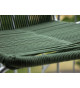 Chaises de jardin en cordage vert