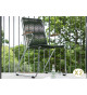 Chaises de jardin en cordage vert