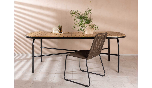 Table de jardin en acacia 200 cm