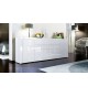 Buffet Laqué 10 Finitions Moderne / 4 portes 2 tiroirs