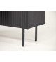 Commode moderne noir 80 cm