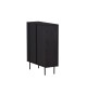 Commode moderne noir 80 cm