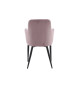 Fauteuil simili cuir noir