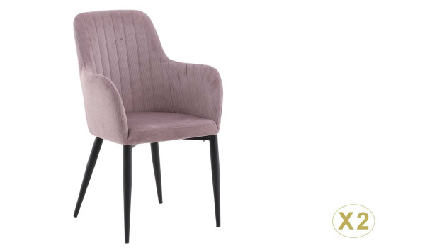Fauteuil simili cuir noir