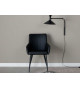 Fauteuils en simili noir