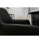 Fauteuils en simili noir
