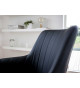 Fauteuils en simili noir