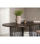 Table de repas ovale 220 cm