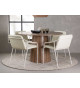 Table à manger tendance aspect bois