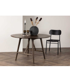 Table de repas plateau rond 100 cm