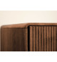 Table basse moderne hêtre huilé