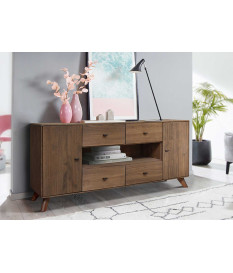 Buffet bois de hêtre avec niche ouverte