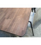 Table de repas en placage de hêtre huilé