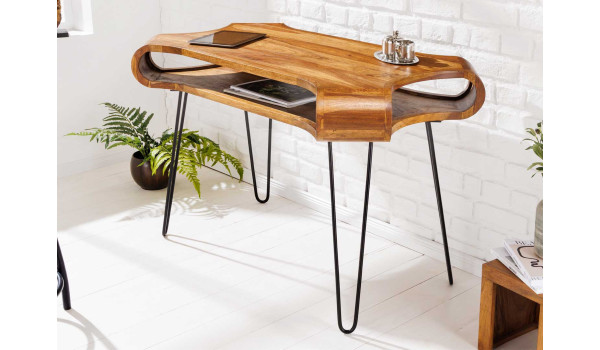 Bureau originale en bois de sesham