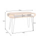 Bureau originale en bois de sesham