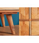 Buffet en bois d'acacia façades sculptées