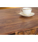 Table basse rectangulaire rétro en sesham