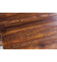 Table à manger en bois d'acacia et métal anthracite