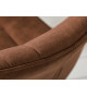 Chaises cantilever marron