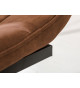 Chaises cantilever marron
