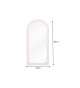 Miroir 160 cm design avec ondulations