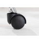 Fauteuil de bureau simili cuir noir