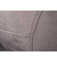 Chaises velours gris foncé