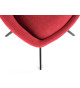 Lot de 2 chaises rouges tournantes
