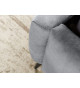 Lit adulte velours gris