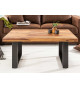 Table basse 100 cm sesham massif