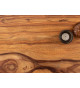 Table basse carrée 60 cm en bois massif