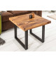 Table basse carrée 60 cm en bois massif