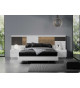Lit adulte design avec éclairage led