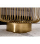 Table d'appoint design en verre