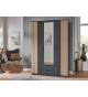 Armoire 3 portes 135 cm