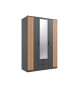 Armoire 3 portes 135 cm